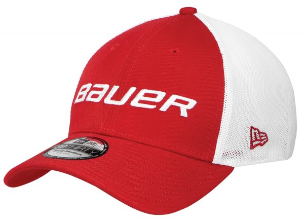 Кепка BAUER NEW ERA 39THIRTY MESH BACK CAP (Ред)