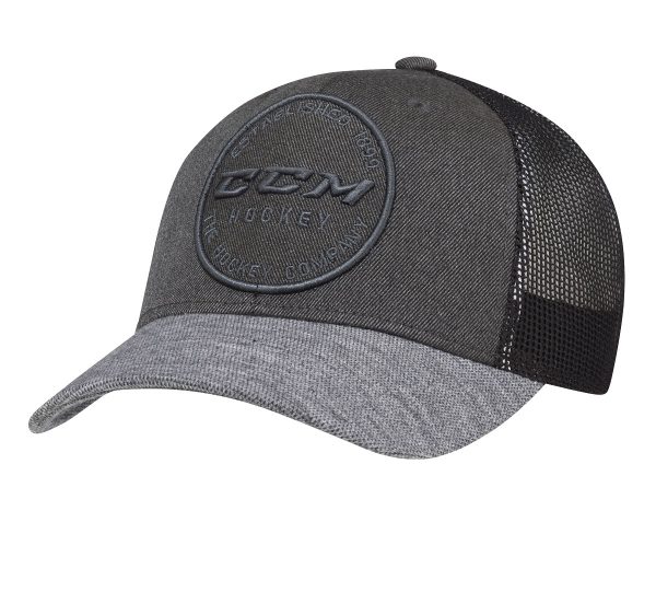 Кепка CCM ACADEMY MESH TRUCKER CAP (Limo)