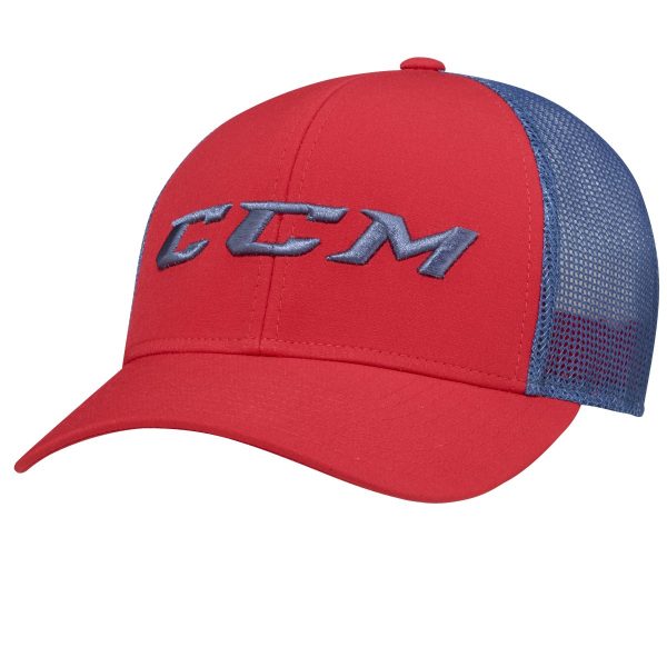 Кепка CCM CHROMATIC MESH BACK TRUCKER CAP (Red)