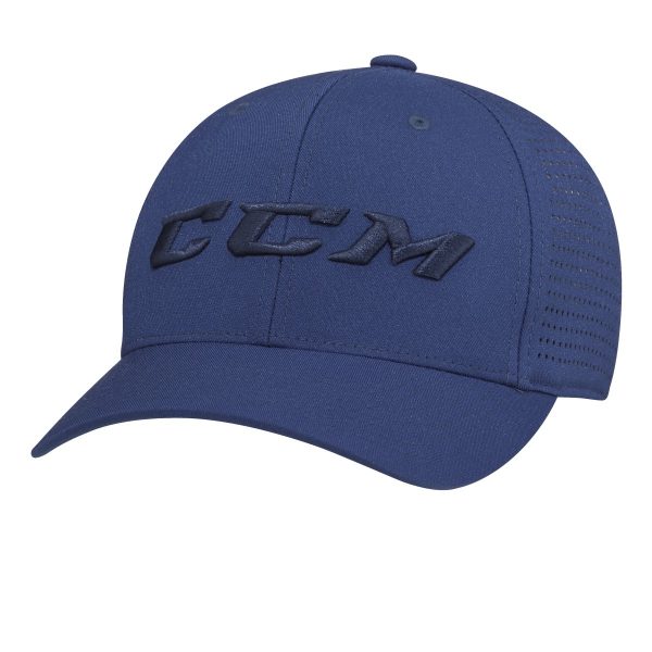 Кепка CCM CHROMATIC PERFORATED STRUCTURED FLEX CAP (Blu)