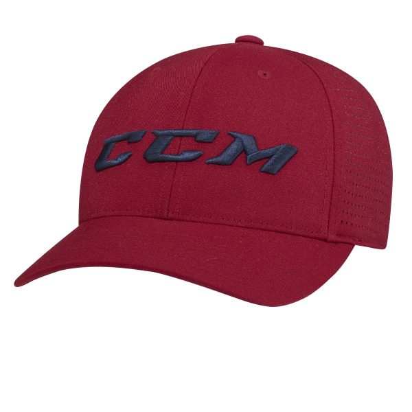 Кепка CCM CHROMATIC PERFORATED STRUCTURED FLEX CAP (Red)