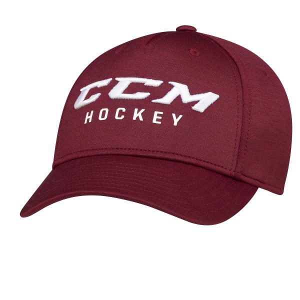 Кепка CCM CHROMATIC STRUCTURED FLEX CAP (red)