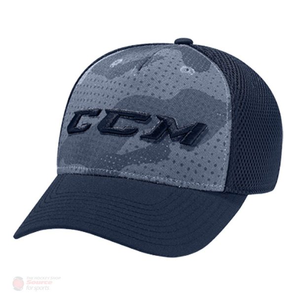 Кепка CCM GRIT STRUCTURED FOAM MESH FLEX (Blue)