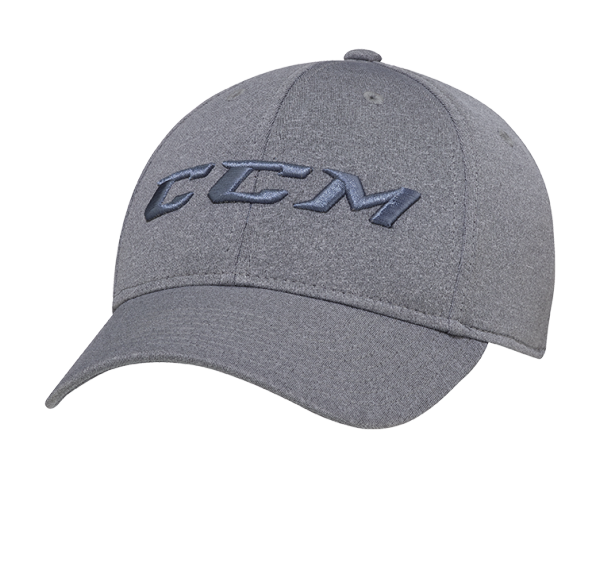 Кепка CCM RED STRETCH FLEX CAP (Dark Gry)