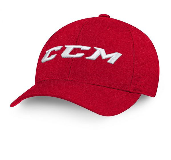 Кепка CCM TEAM FLEXFIT CAP (Red)