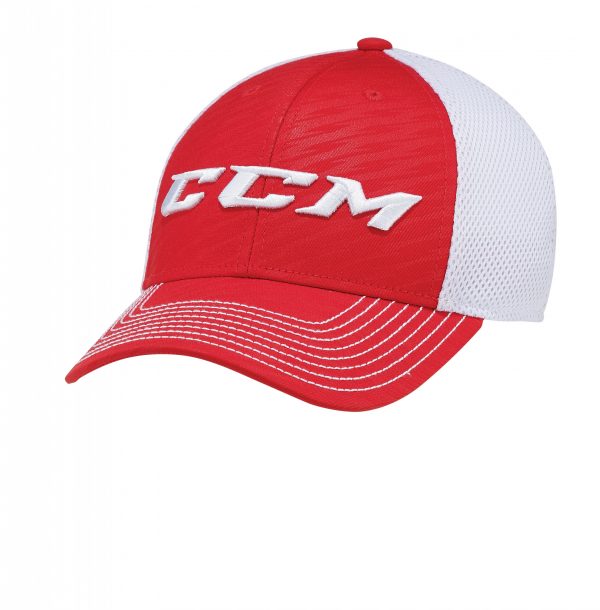 Кепка CCM TEAM STRUCTURED MESH FLEX (Red)