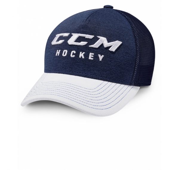 Кепка CCM TRUE TO HOCKEY TRUCKER CAP (Nav-wht)