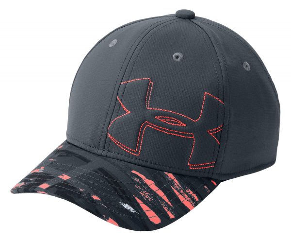 Кепка UNDER ARMOUR BOYS BILLBOARD 2.0 CAP (blk red)